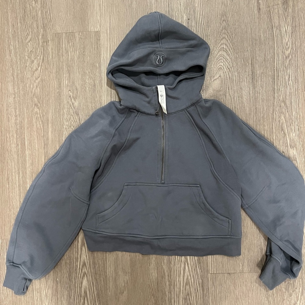 Lululemon Brown Half-Zip Hoodie